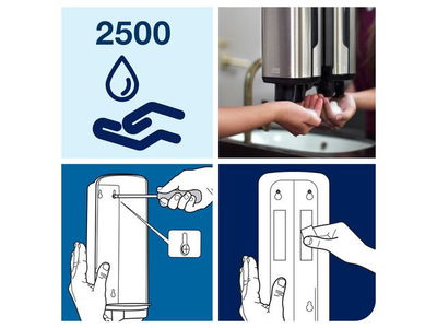 Dispenser TORK S4 Tvål rostfri