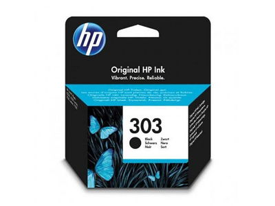 Bläckpatron HP 303 200 Sidor T6N02AE Svart