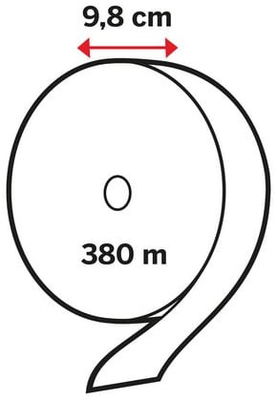 Toalettpapper KATRIN Gigant L2 380m 6/fp