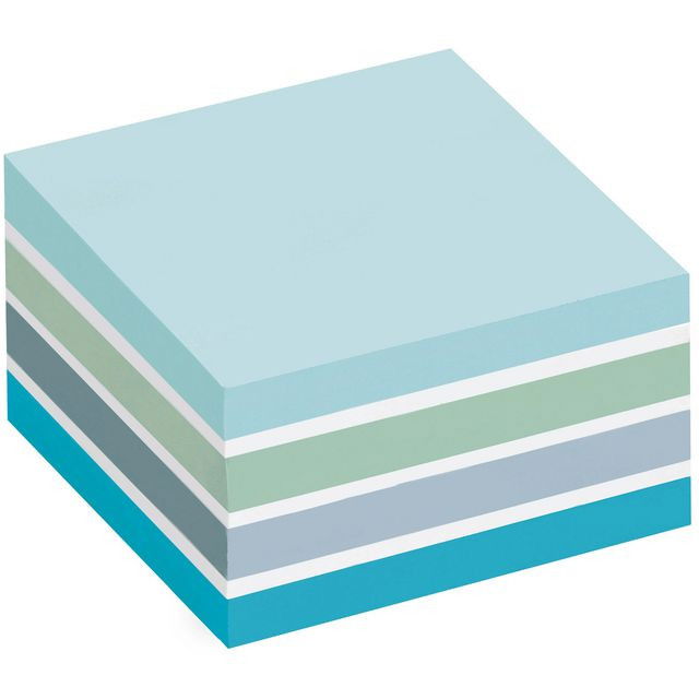 Notiskub Post-it Fresh blue 76x76mm, 450 blad