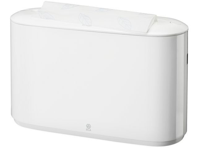 Dispenser Pappershandduk Tork H2 Multifold Fristående vit