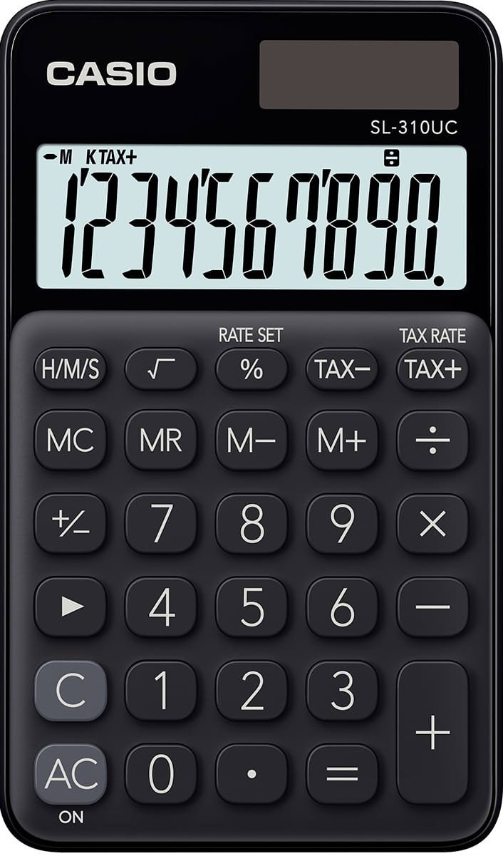 Miniräknare Casio SL-310UC svart