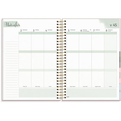 Life Organizer 2026 rosa