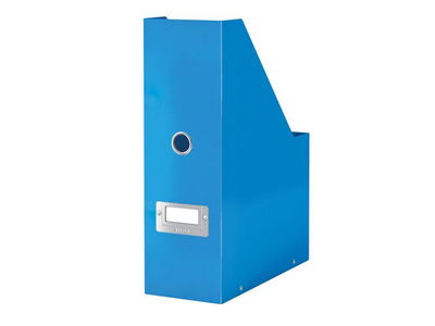 Tidskriftssamlare ClicknStore A4 blå