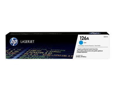 Toner HP CE311A 126A 1K cyan Toner HP CE311A 126A 1K cyan