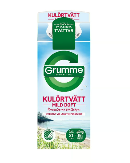 Tvättmedel Grumme Flytande Kulörtvätt 750ml