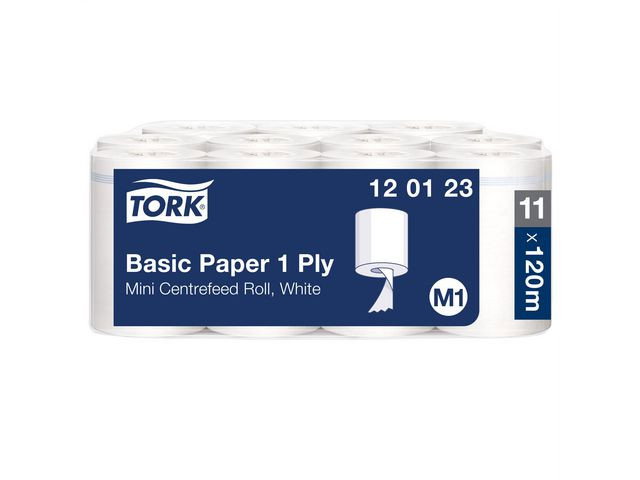 Torkrulle TORK Universal M1 1-lag vit 120m, 11/fp
