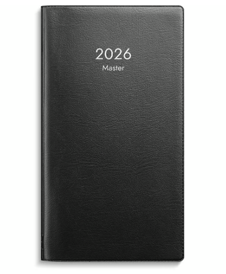 Kalender Master Plast 2026 Svart