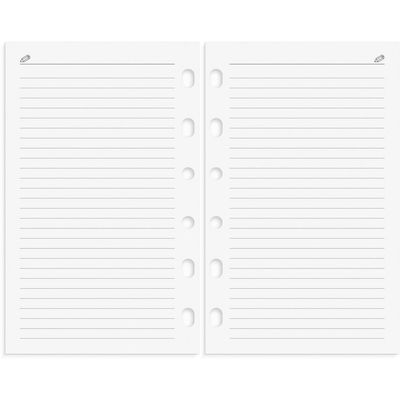 Compact Systemkalender 2026 konstläder svart
