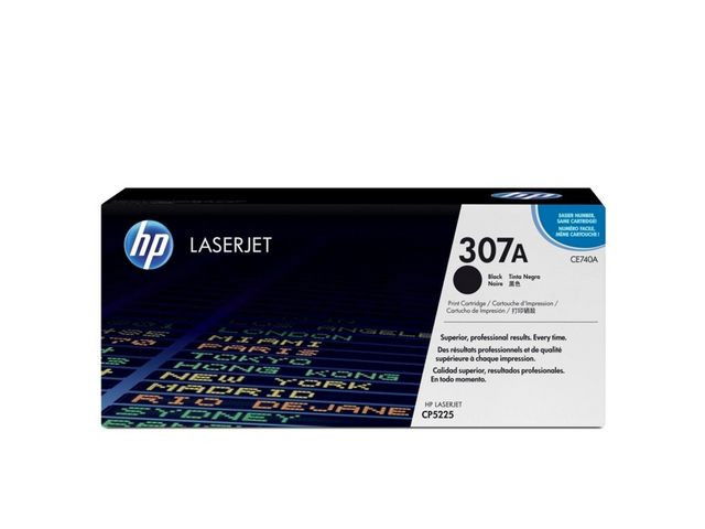 Toner HP CE740A 307A 7K svart Toner HP CE740A 307A 7K svart