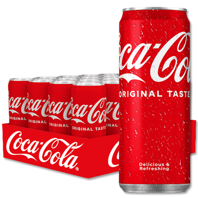 Läsk Coca-Cola burk 33cl inkl pant, 20 st/fp