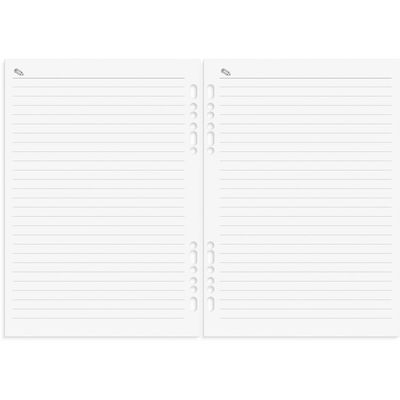 Business Systemkalender 2026 konstläder svart