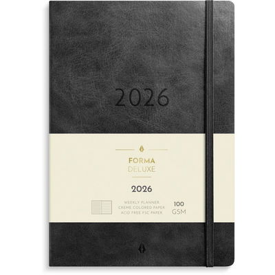 Stor Veckokalender Forma Deluxe 2026 svart