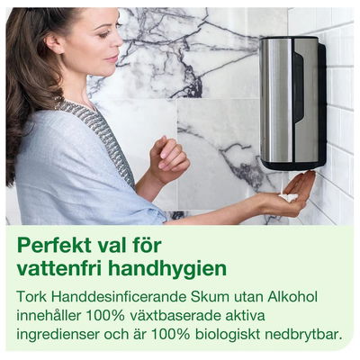 Handdesinfektion Tork Skum Utan Alkohol S4 1L