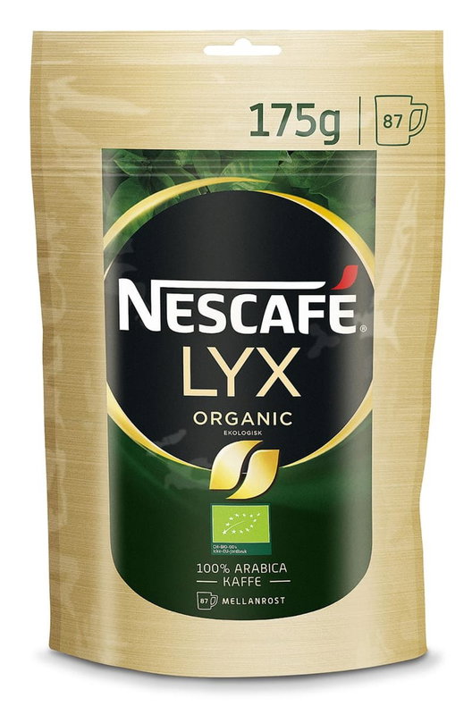 Nescafé - Snabbkaffe Lyx Mellanrost Softpack 175g, 12 st/krt