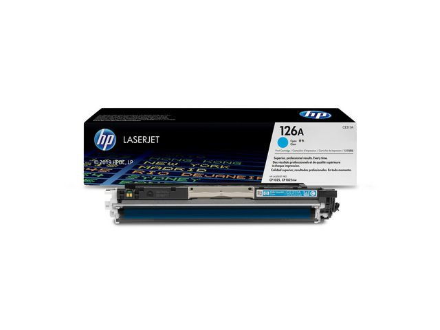 Toner HP CE311A 126A 1K cyan Toner HP CE311A 126A 1K cyan