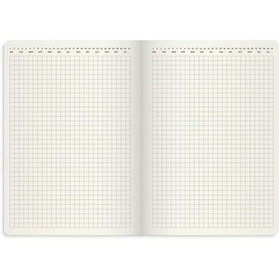 Stor Veckokalender Forma Deluxe 2026 svart