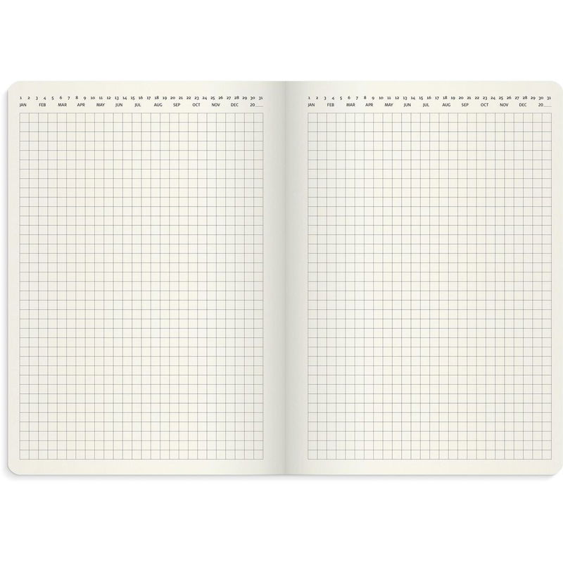 Stor Veckokalender Forma Deluxe 2026 svart