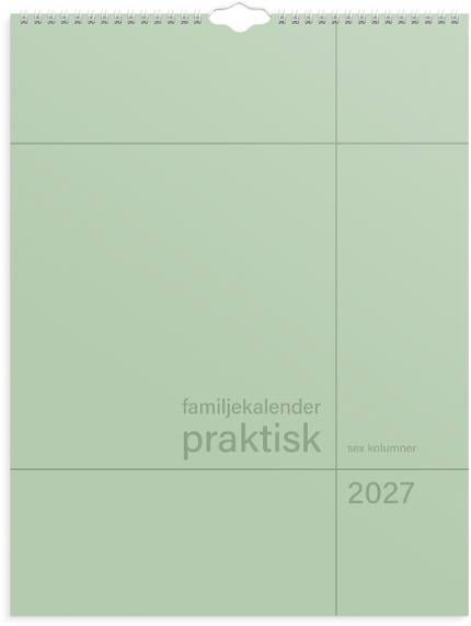 Väggkalender Burde 1759 Familjekalender Praktisk 2027