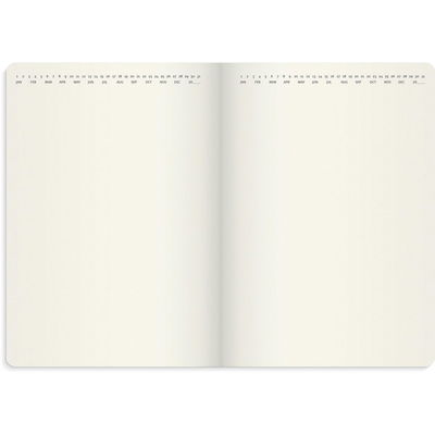 Liten Veckokal. Forma Deluxe 2026 brun