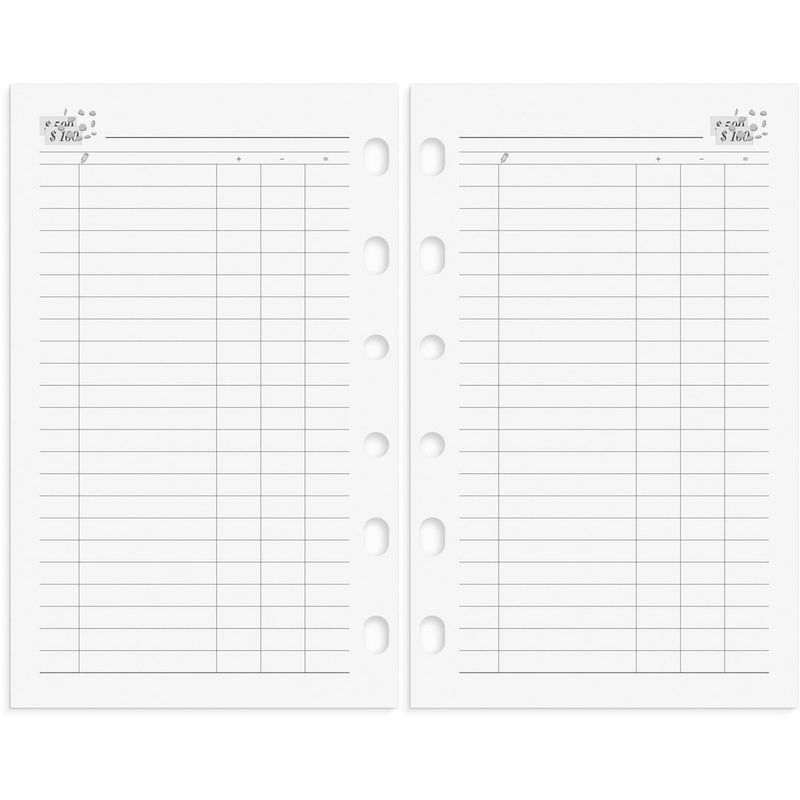 Compact Systemkalender 2026 skinn svart