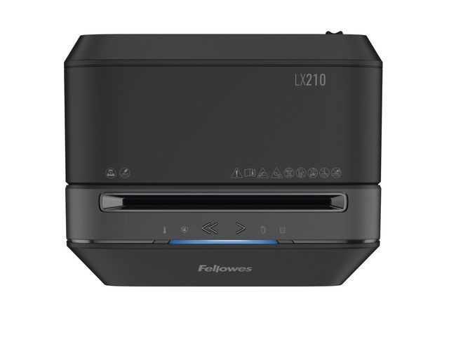 Dokumentförstörare FELLOWES LX210 svart P-4