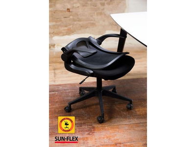 Kontorsstol SUN-FLEX Hideaway svart
