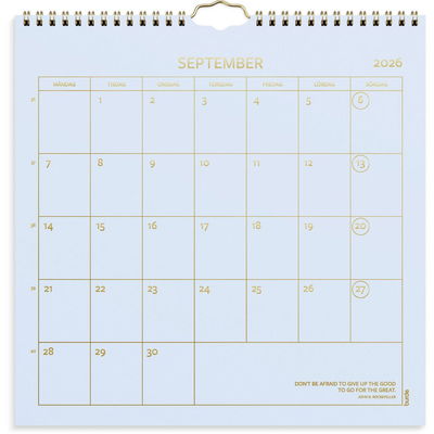 Väggkalender Color 2026