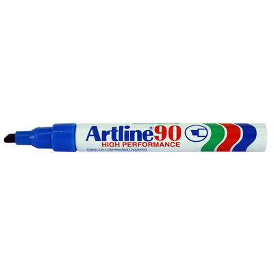 Märkpenna Artline 90 blå medium