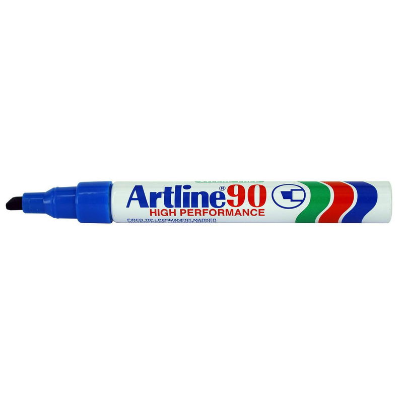 Märkpenna Artline 90 blå medium