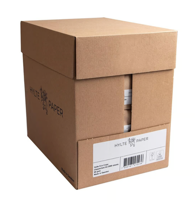 Kopieringspapper Hylte Eco A4 80g Ohålat, 4x500 ark/krt