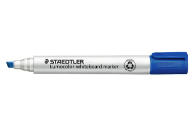 Whiteboardpenna Staedtler Lumocolor 351B Skuren Blå 2-5mm