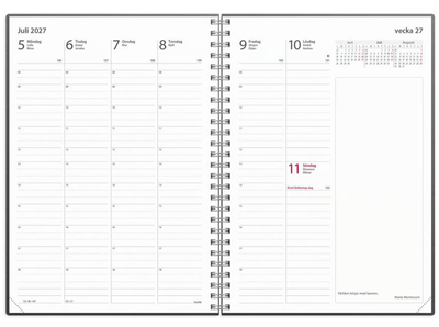 Almanacka Burde 1040 Business Refill 2027 A5