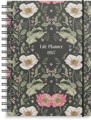 Almanacka Burde 1037 Life Planner 2027 Floral