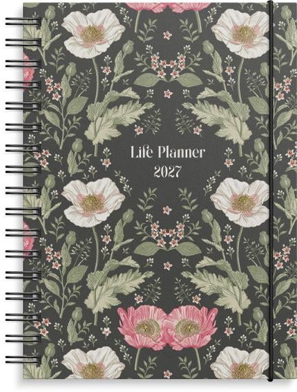 Almanacka Burde 1037 Life Planner 2027 Floral
