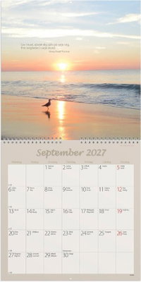 Väggkalender Burde 1721 Carpe Diem 2027
