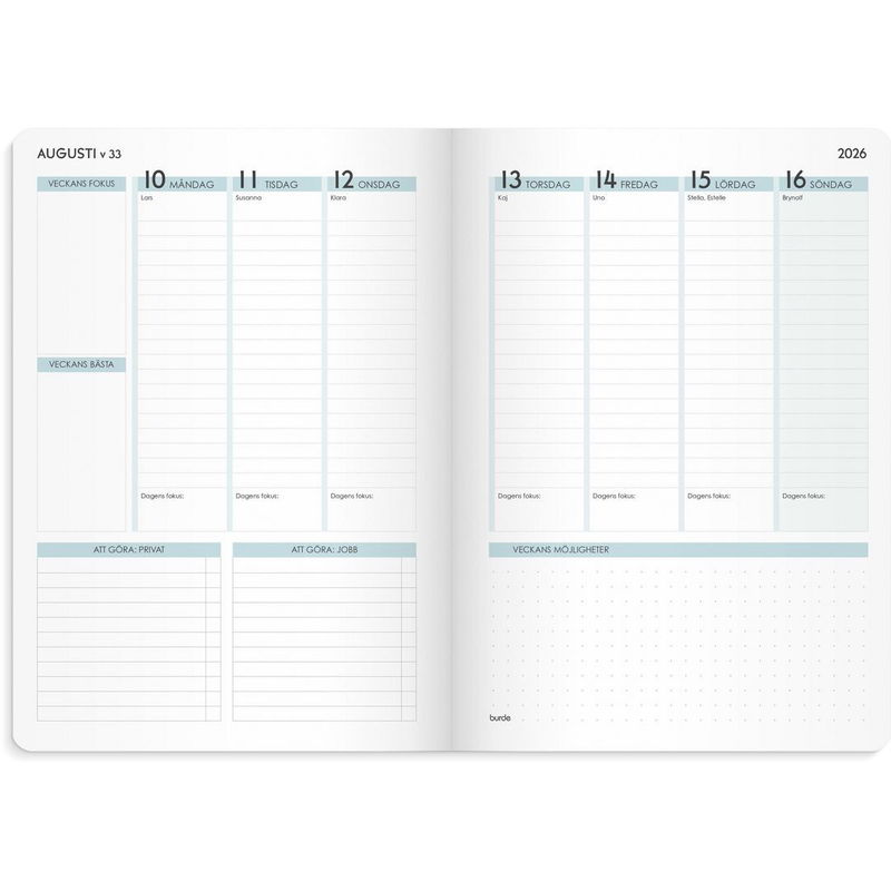 Life Planner Focus 2026