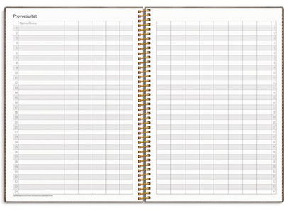 Kalender Study Twist mocca A5 25/26