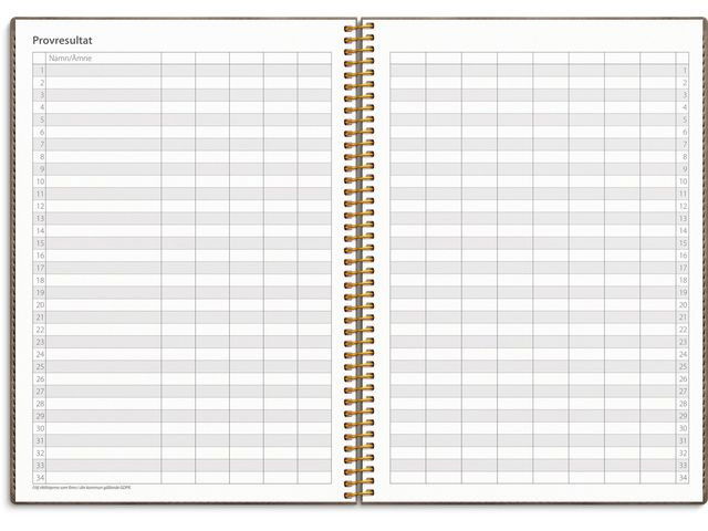 Kalender Study Twist mocca A5 25/26