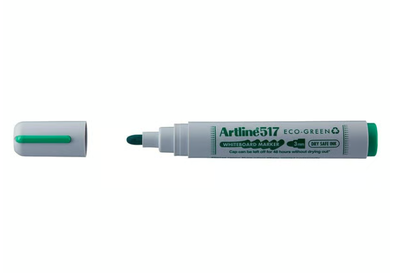 Whiteboardpenna Artline 517 ECO-GREEN Konisk Grön