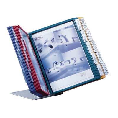 Bordsställ Durable VARIO A4 med 10 paneler