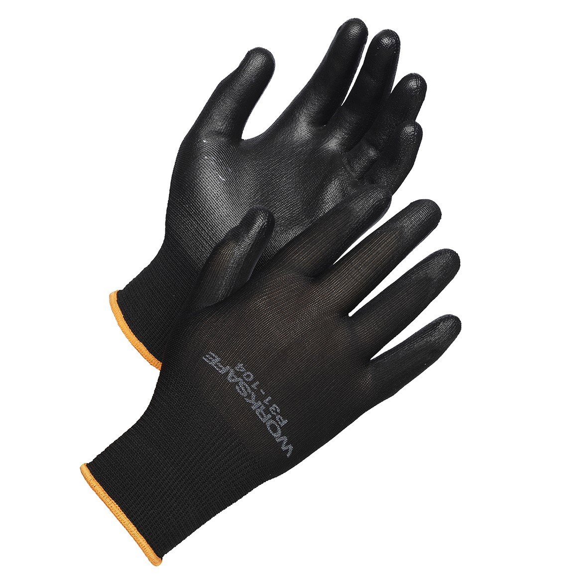 Handskar Worksafe P31-104 PU-doppad svart 10