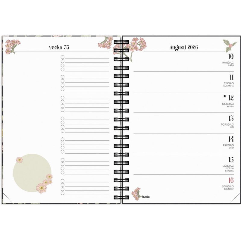 Kalender Life Planner Floral 2026