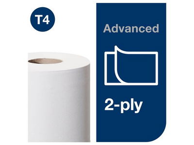 Toalettpapper TORK Advanced T4 2-Lag 31,4m, 24/fp