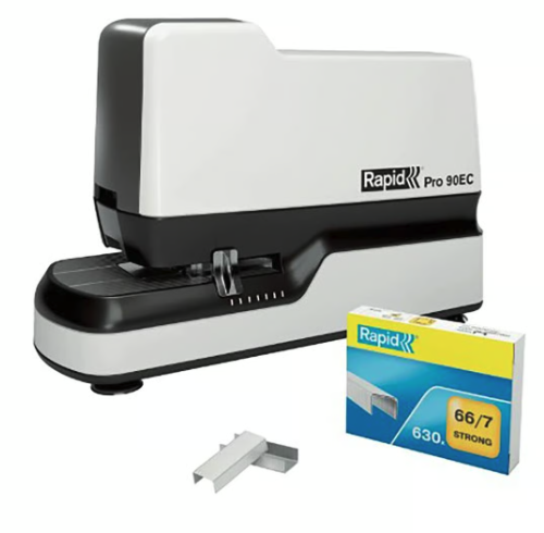 Elhäftare Rapid 90EC 30 Ark Vit