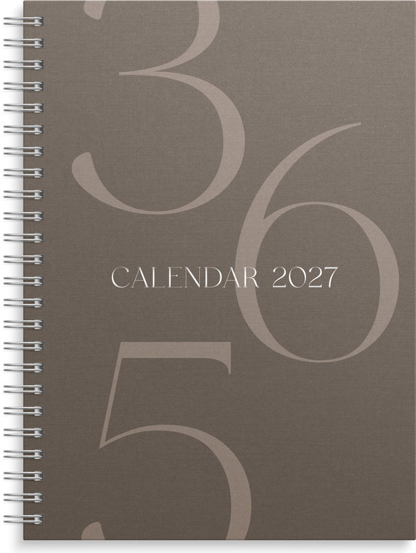 Almanacka Burde 5456 Business Story 2027 Brun