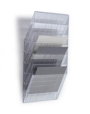 Blankettfack Flexiboxx A4L 6-fack klar