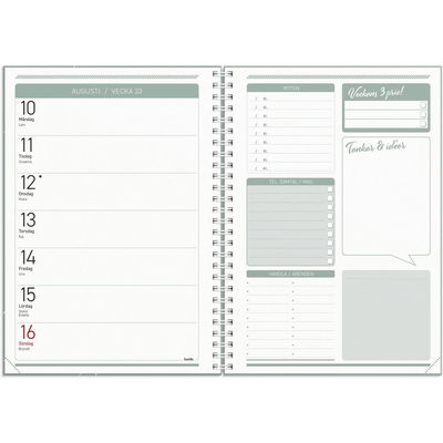 Kalender Få det gjort 2026 grön