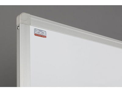 Whiteboard Dubbelsidig mobil 150x120cm
