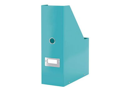 Tidskriftssamlare ClicknStore A4 isblå